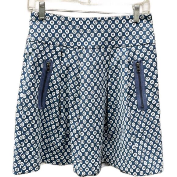 Anthropology Maeve size 4 lined thick cotton skater type skirt* - Picture 1 of 6